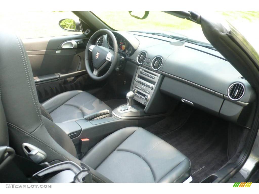 2008 Boxster  - Meteor Grey Metallic / Black photo #12