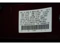 R548PX: Basque Red Pearl II 2015 Honda Accord Sport Sedan Color Code