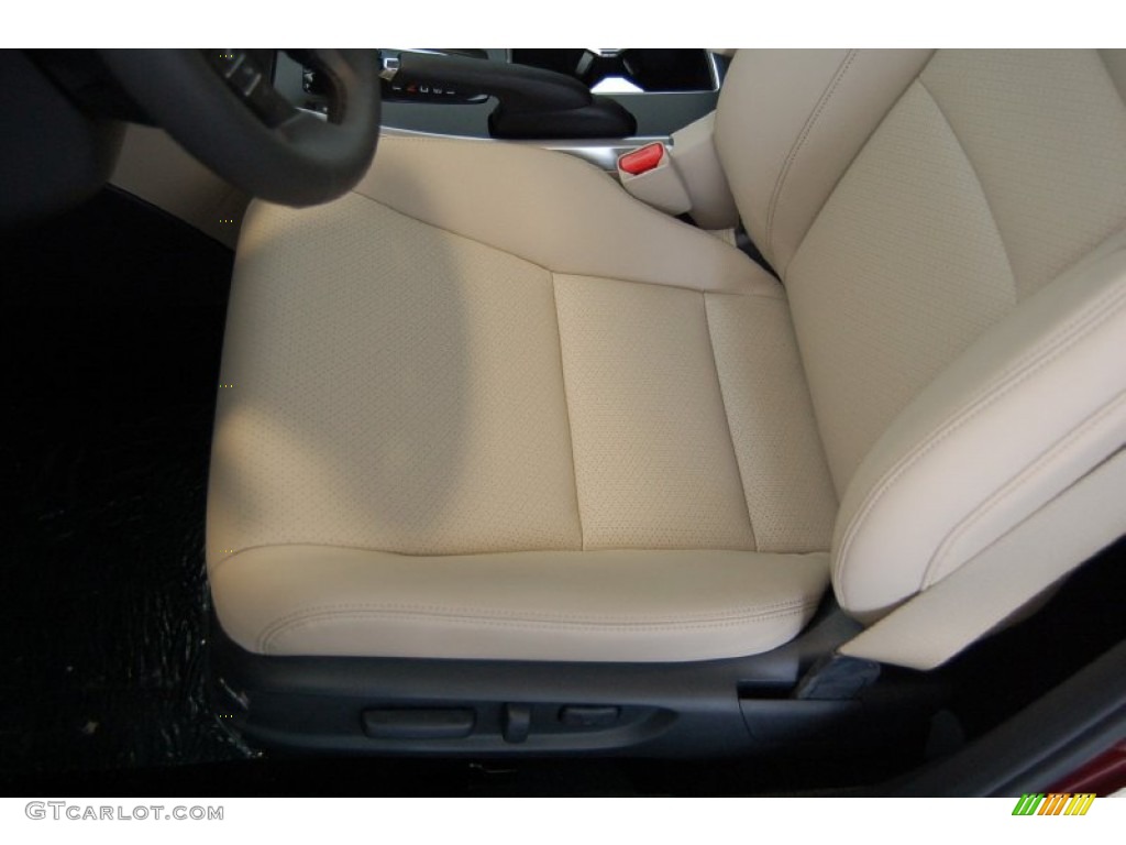2015 Accord EX-L Sedan - Basque Red Pearl II / Ivory photo #13
