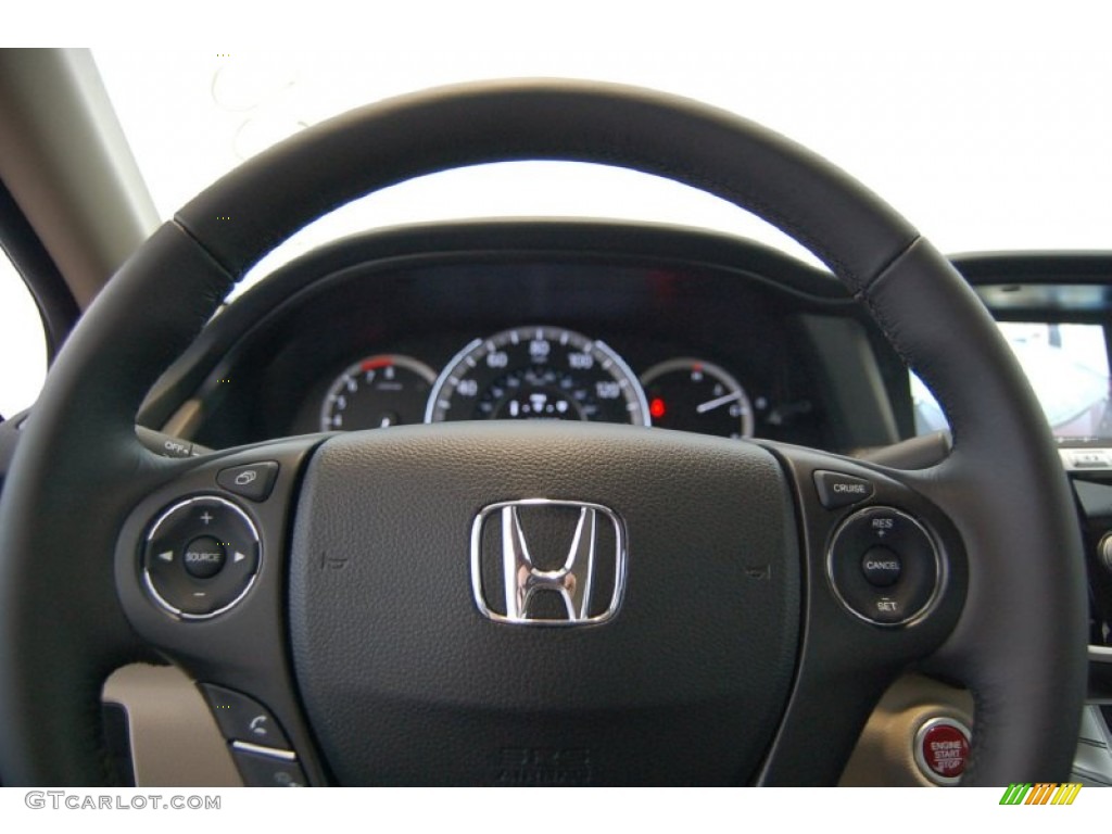 2015 Accord EX-L Sedan - Basque Red Pearl II / Ivory photo #19