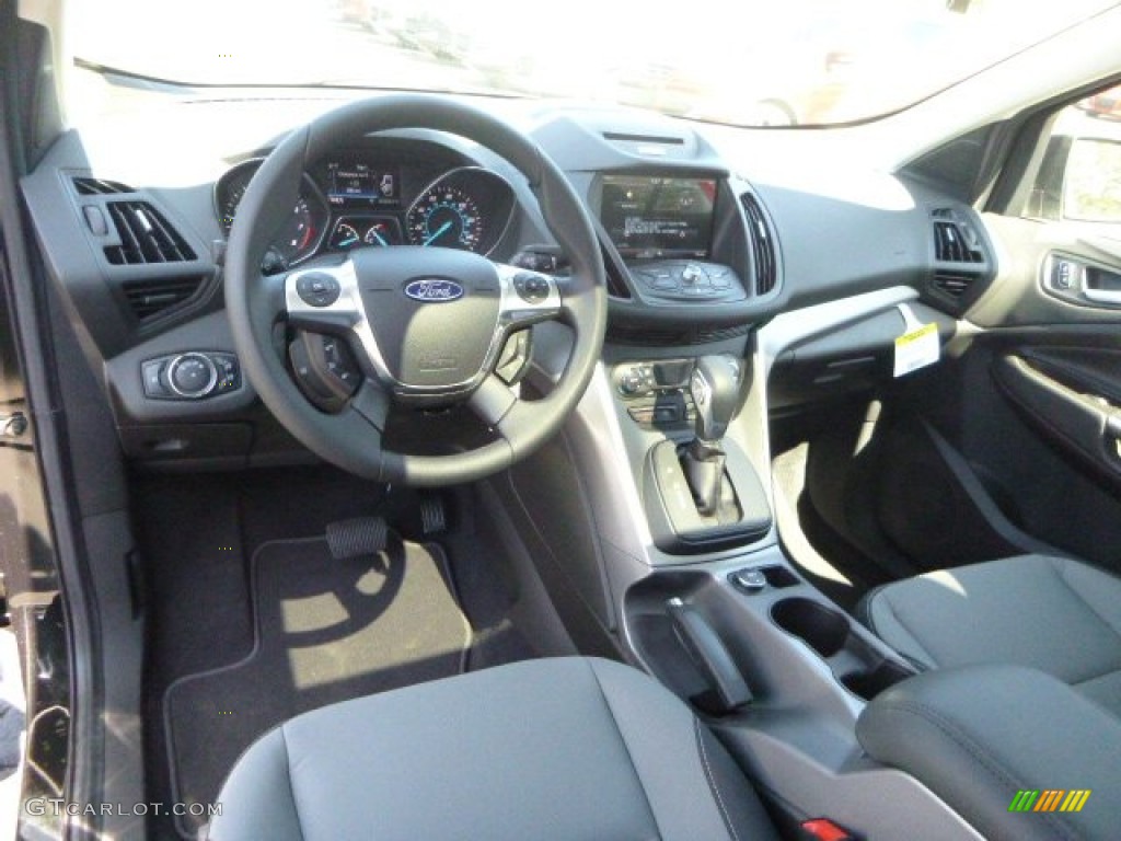 2014 Escape SE 2.0L EcoBoost 4WD - Tuxedo Black / Charcoal Black photo #6