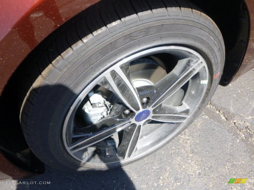 2015 Fusion Titanium - Bronze Fire Metallic / Terracotta photo #7