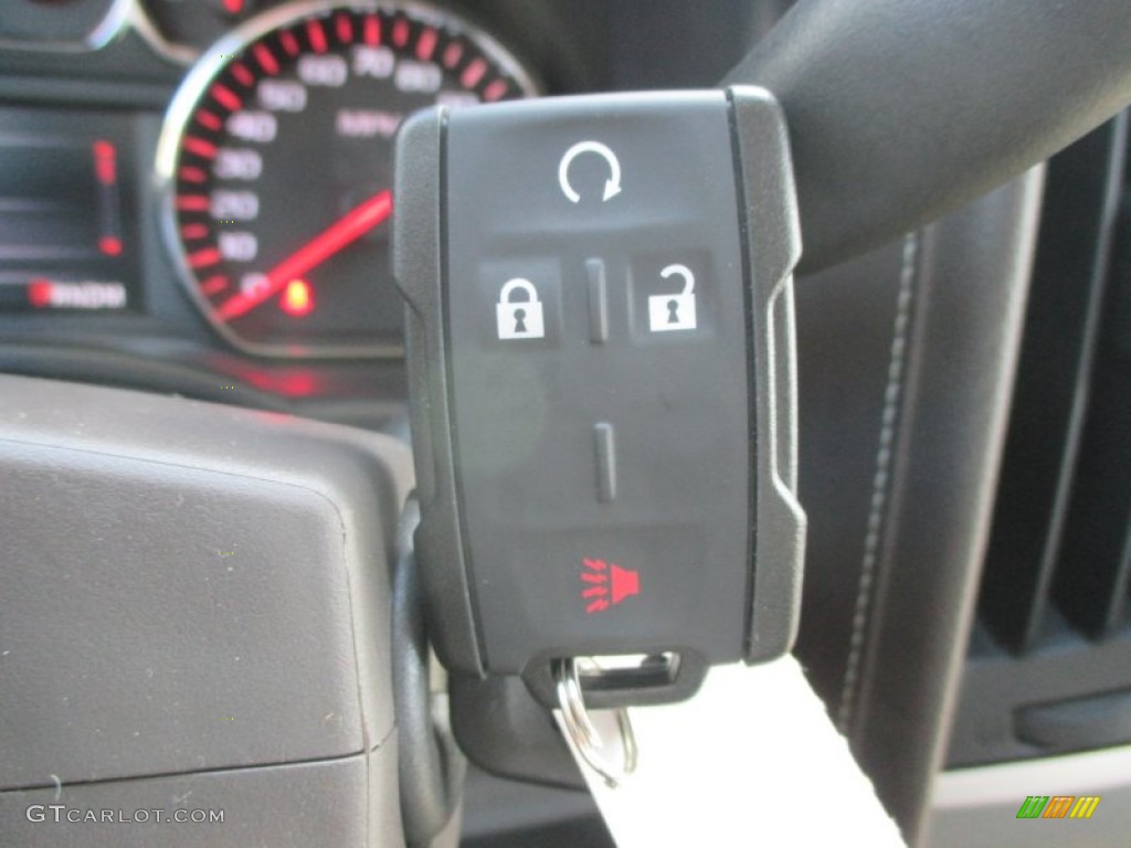 2014 Sierra 1500 SLE Crew Cab 4x4 - Summit White / Cocoa/Dune photo #17