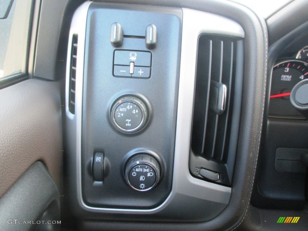 2014 Sierra 1500 SLE Crew Cab 4x4 - Summit White / Cocoa/Dune photo #23