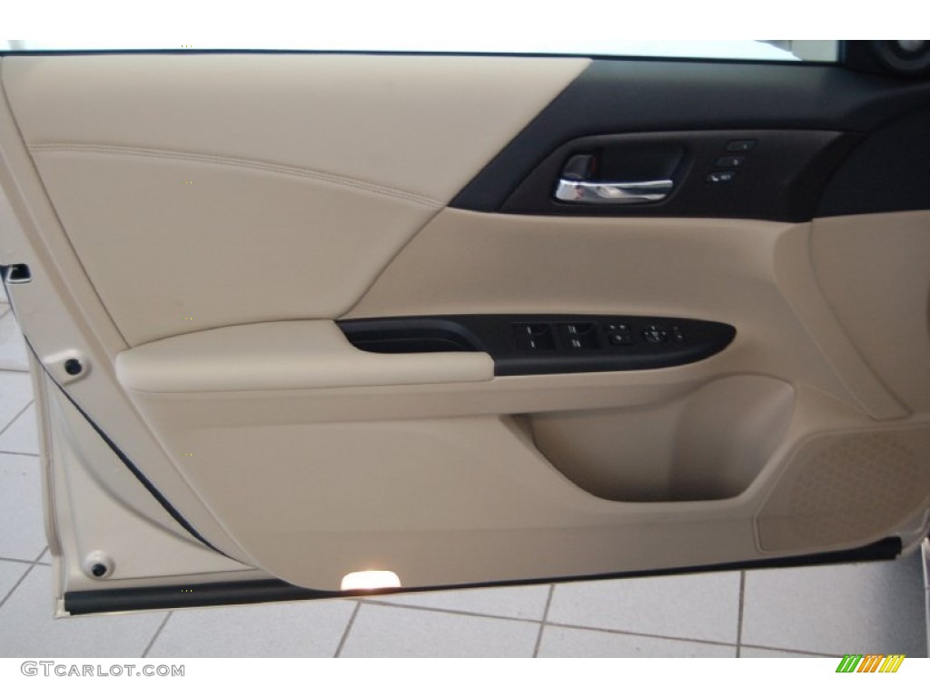 2015 Accord EX-L V6 Sedan - Champagne Frost Pearl / Ivory photo #11