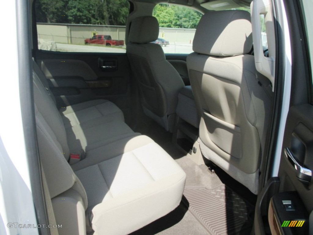 2014 Sierra 1500 SLE Crew Cab 4x4 - Summit White / Cocoa/Dune photo #31