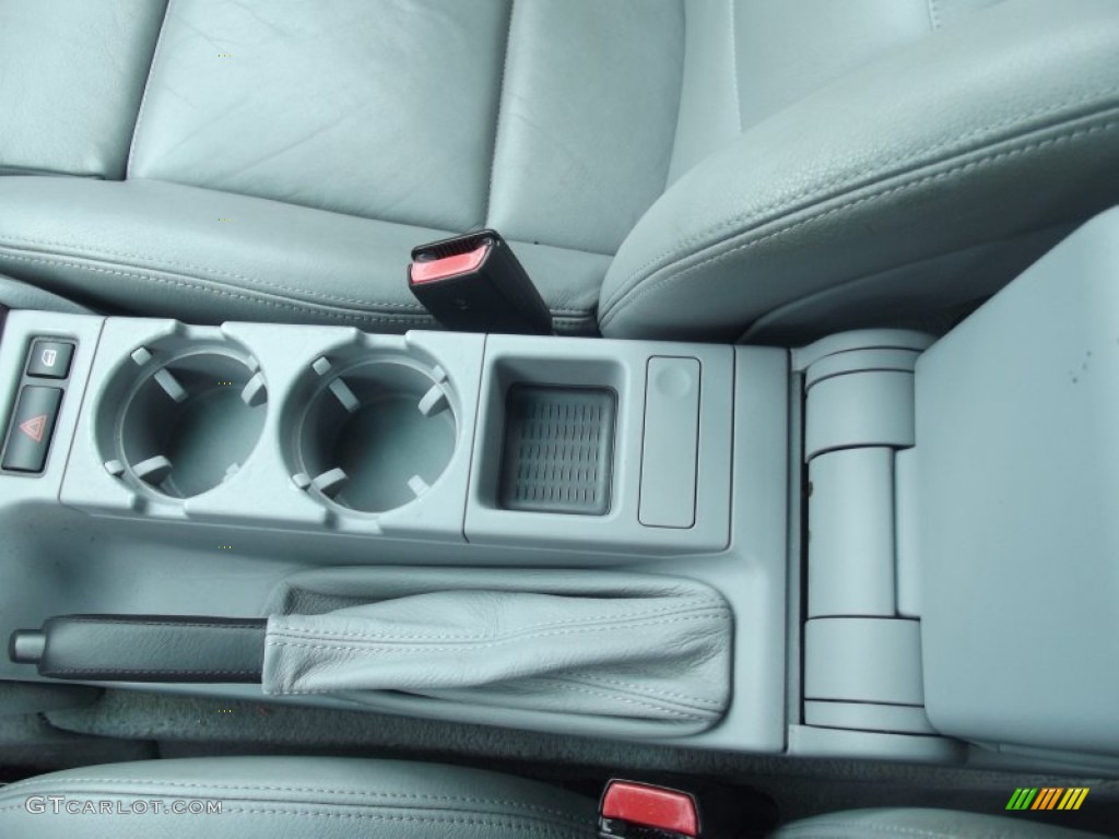 2004 3 Series 330i Sedan - Titanium Silver Metallic / Grey photo #20