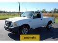 Oxford White 2007 Ford Ranger XL Regular Cab