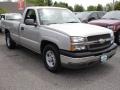 2004 Silver Birch Metallic Chevrolet Silverado 1500 Regular Cab  photo #2