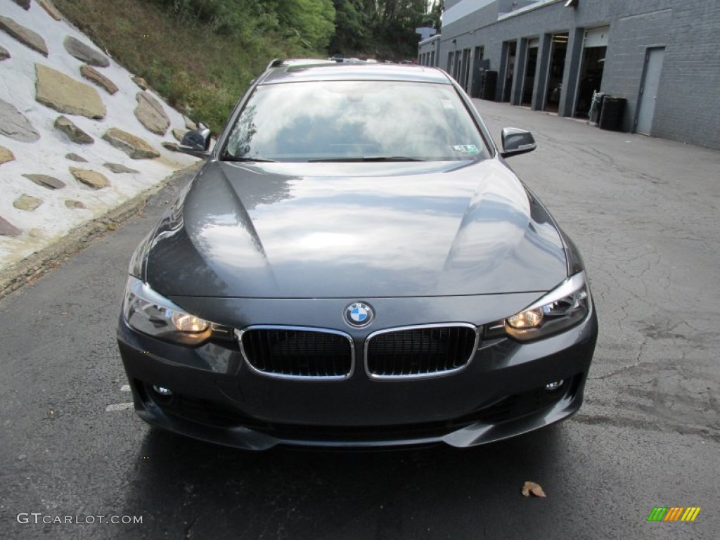 2015 3 Series 328i xDrive Sedan - Mineral Grey Metallic / Black photo #8