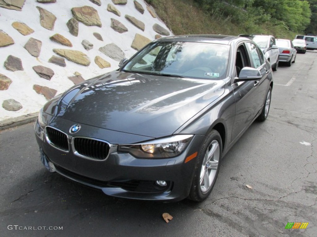 2015 3 Series 328i xDrive Sedan - Mineral Grey Metallic / Black photo #9