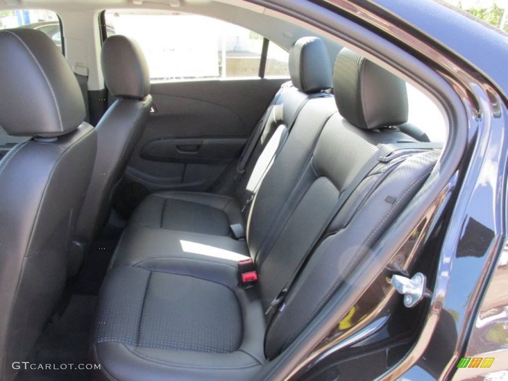 2015 Chevrolet Sonic LTZ Sedan Rear Seat Photo #97120439
