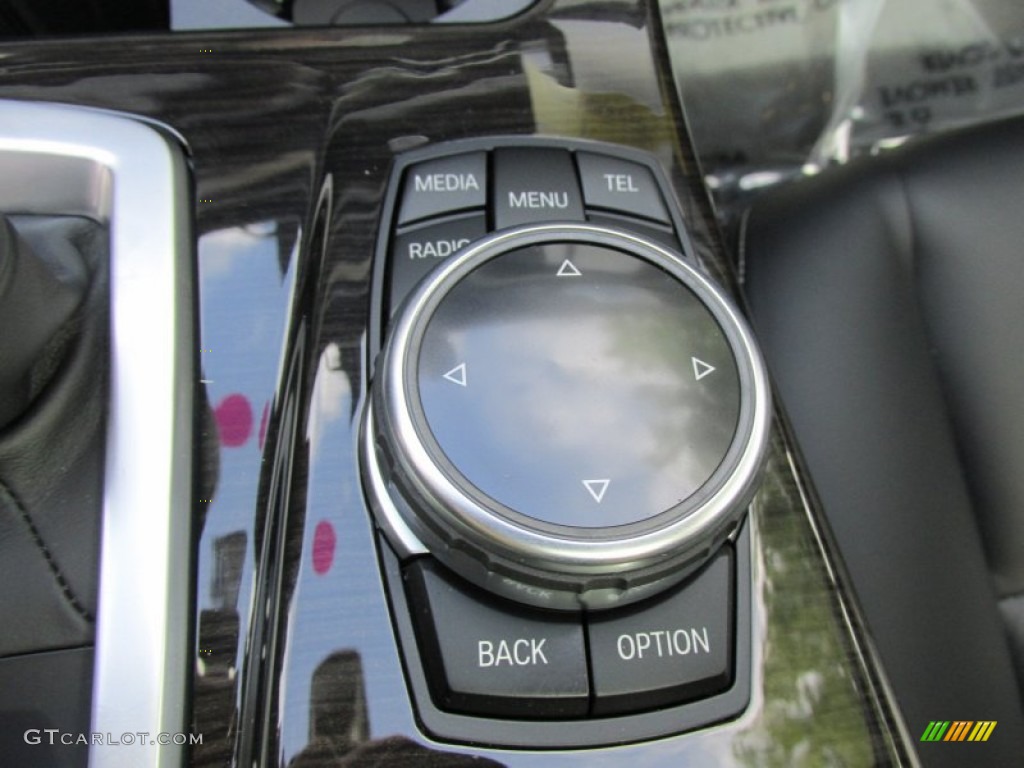 2015 5 Series 535i xDrive Sedan - Dark Graphite Metallic / Black photo #16
