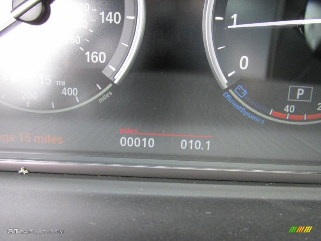 2015 5 Series 535i xDrive Sedan - Dark Graphite Metallic / Black photo #20