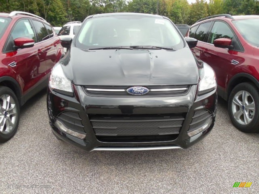 2014 Escape SE 1.6L EcoBoost - Tuxedo Black / Charcoal Black photo #2