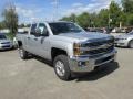 Silver Ice Metallic - Silverado 2500HD LT Double Cab 4x4 Photo No. 9