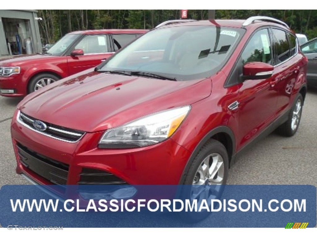 Ruby Red Ford Escape