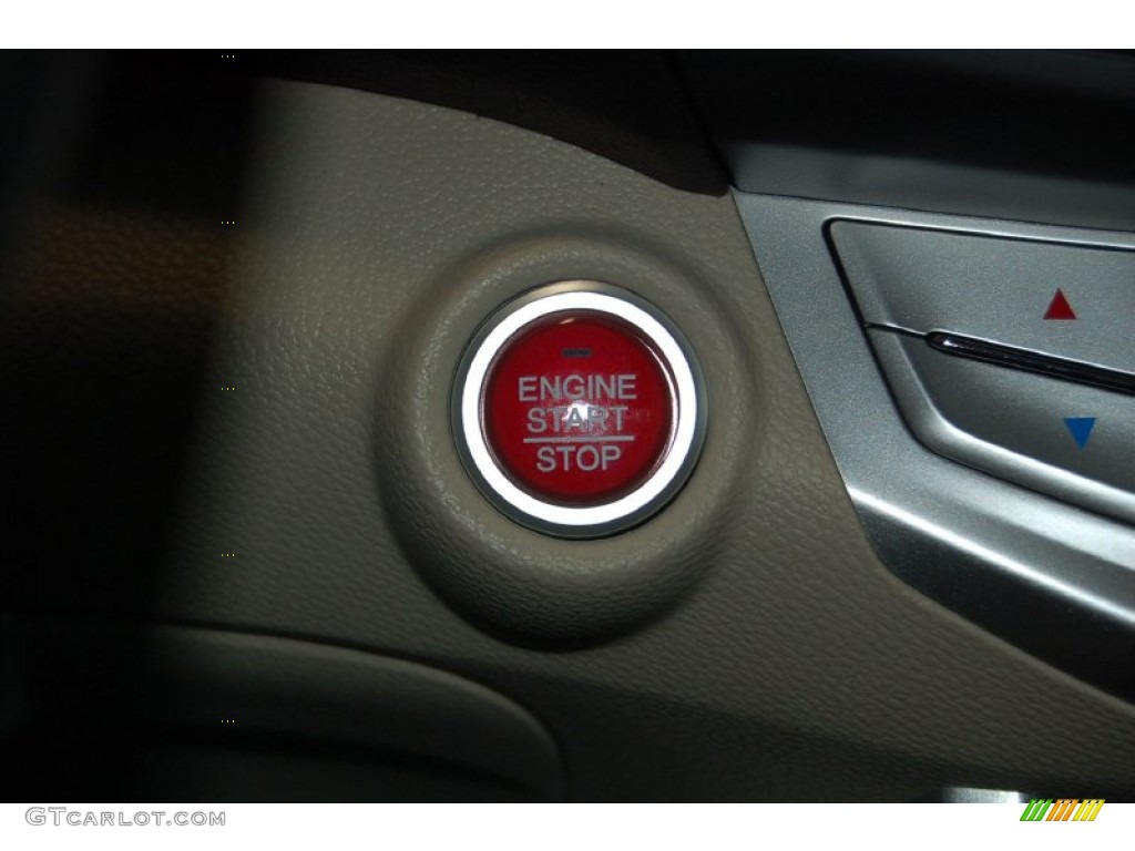 2014 Accord EX-L V6 Sedan - Crystal Black Pearl / Ivory photo #19