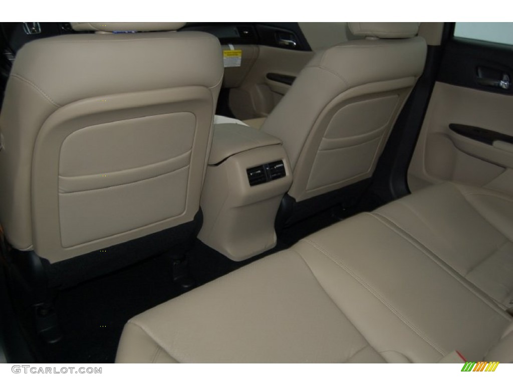 2014 Accord EX-L V6 Sedan - Crystal Black Pearl / Ivory photo #26