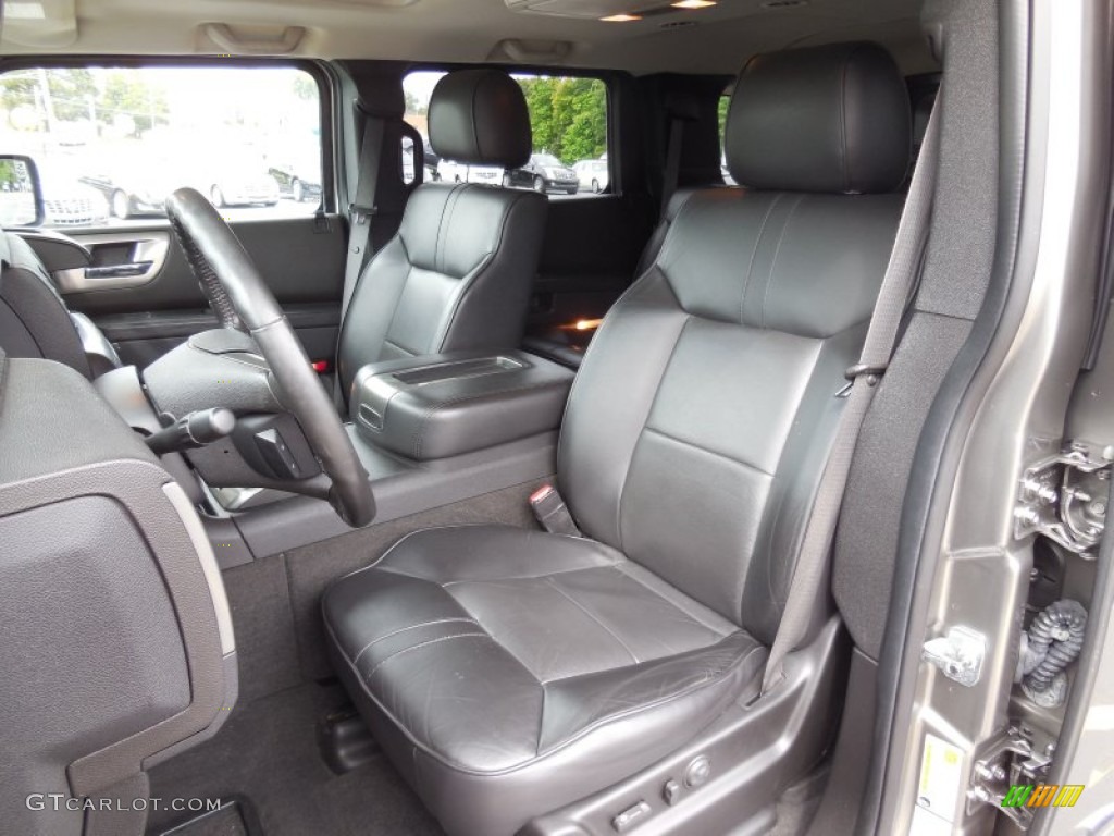 2008 Hummer H2 SUV Front Seat Photo #97123184