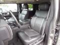 Ebony Black 2008 Hummer H2 SUV Interior Color