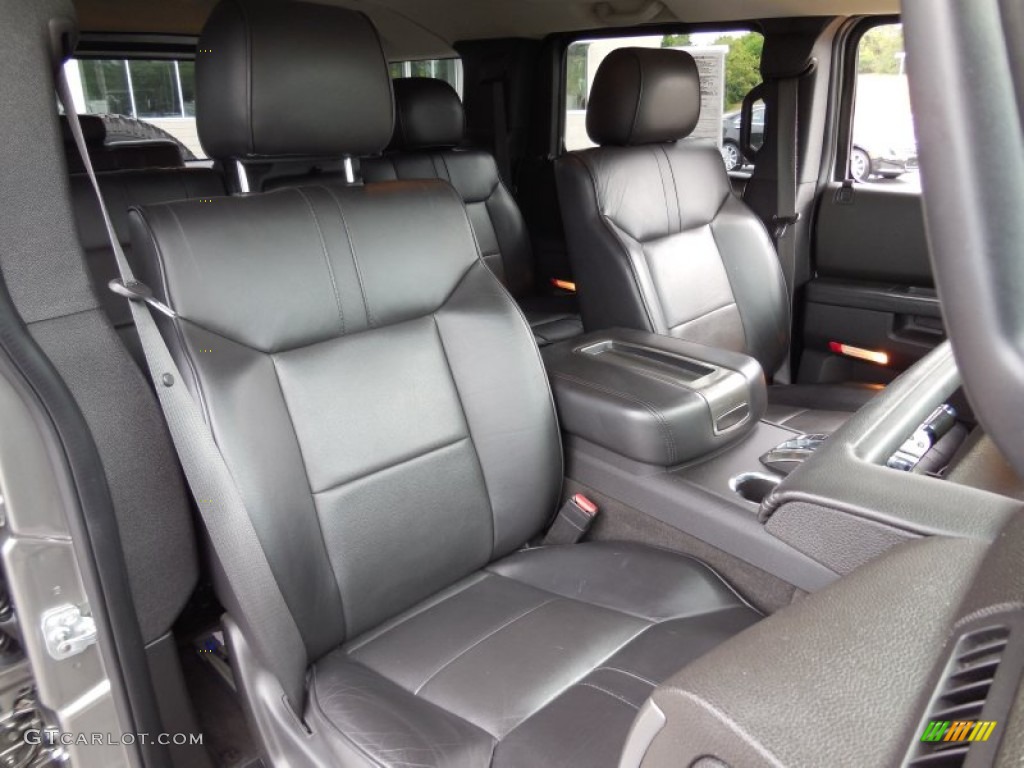 2008 Hummer H2 SUV Front Seat Photos