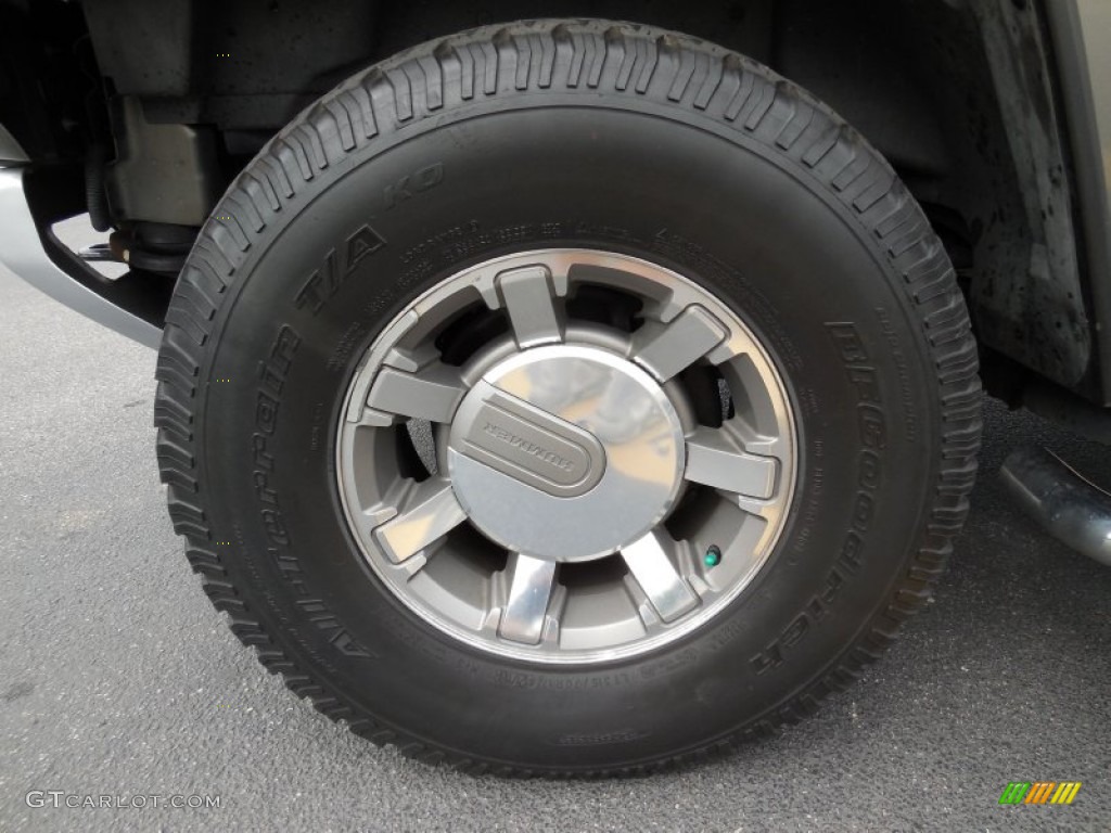 2008 Hummer H2 SUV Wheel Photos