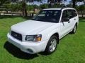 Aspen White 2003 Subaru Forester 2.5 XS Exterior