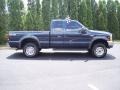 2001 True Blue Metallic Ford F250 Super Duty XLT SuperCab 4x4  photo #20