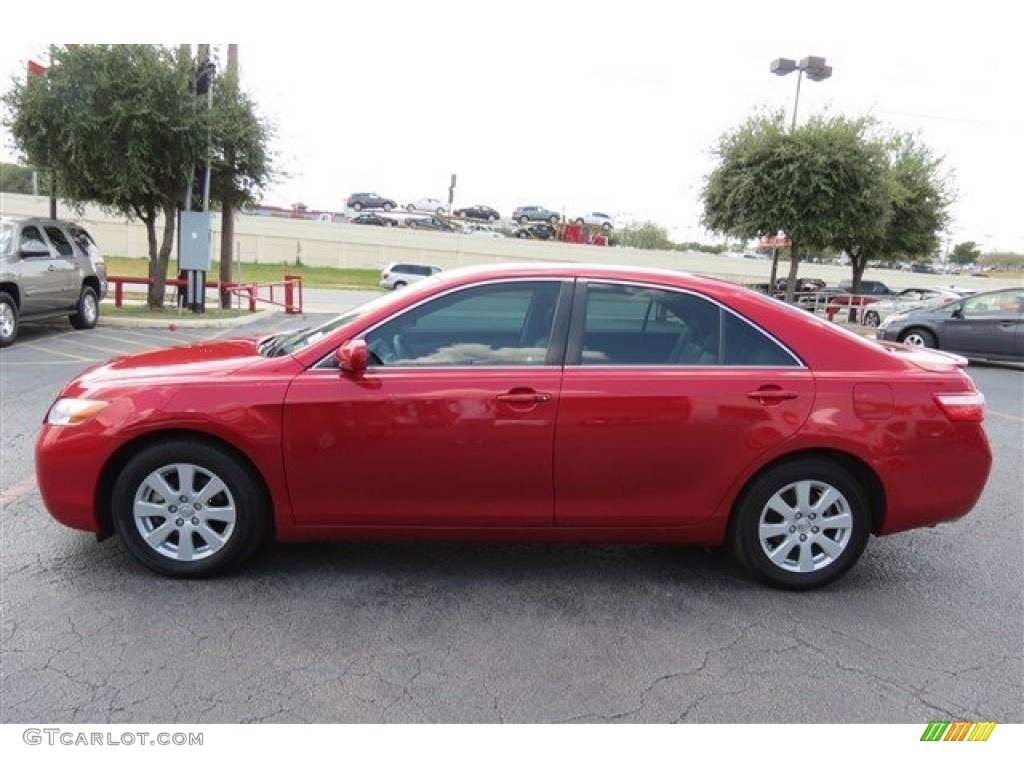 Barcelona Red Metallic 2007 Toyota Camry LE V6 Exterior Photo #97125089