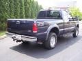 2001 True Blue Metallic Ford F250 Super Duty XLT SuperCab 4x4  photo #23