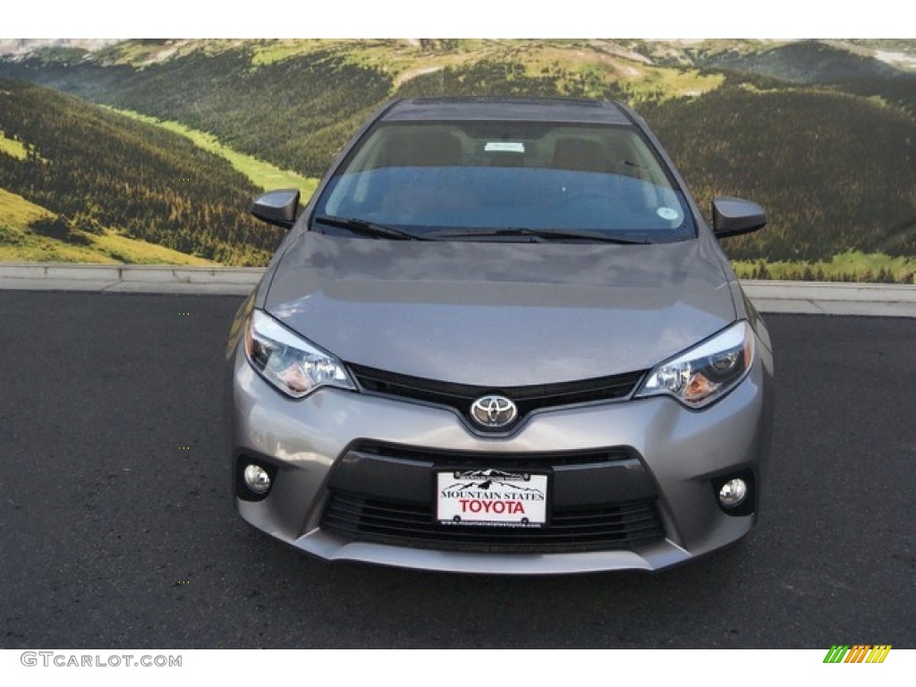 2015 Corolla LE Plus - Brown Sugar Metallic / Amber photo #2