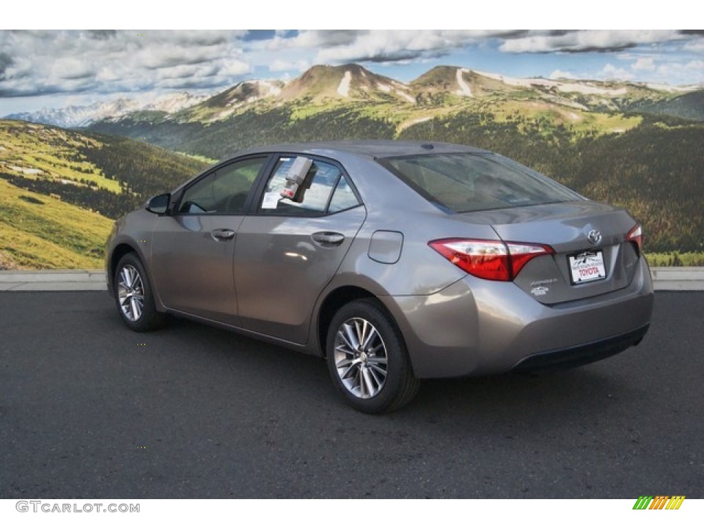 2015 Corolla LE Plus - Brown Sugar Metallic / Amber photo #3