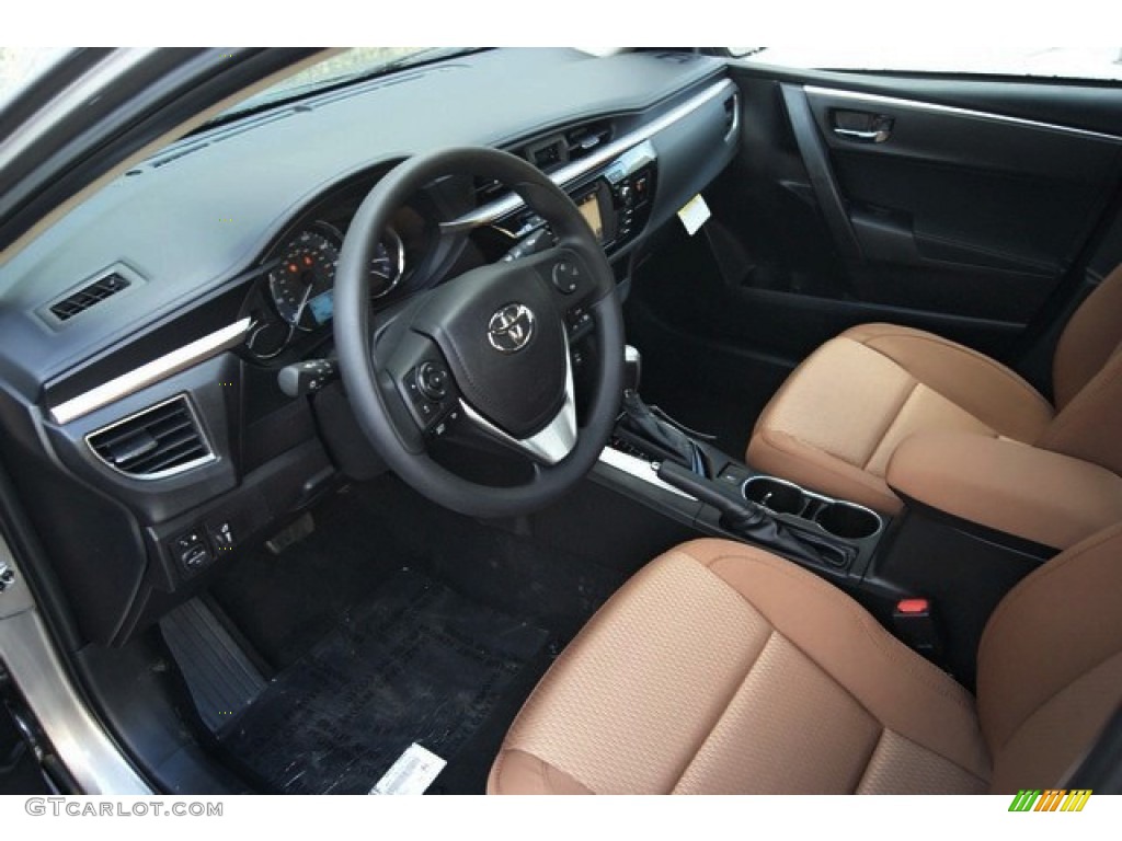 Amber Interior 2015 Toyota Corolla LE Plus Photo #97126115