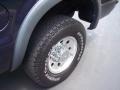 2001 True Blue Metallic Ford F250 Super Duty XLT SuperCab 4x4  photo #31