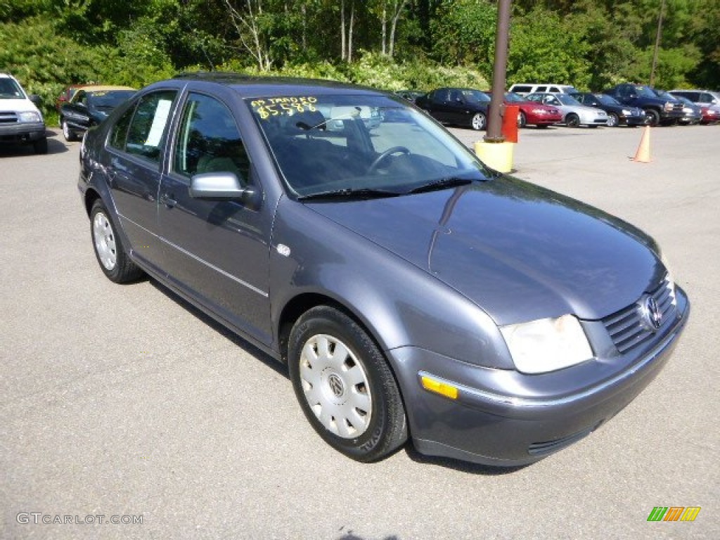 2005 Jetta GL Sedan - Platinum Grey Metallic / Black photo #5