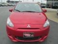 2015 Infrared Mitsubishi Mirage DE  photo #2