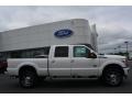 White Platinum - F350 Super Duty Platinum Crew Cab 4x4 Photo No. 2
