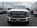 White Platinum - F350 Super Duty Platinum Crew Cab 4x4 Photo No. 4
