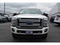 2015 White Platinum Ford F350 Super Duty Platinum Crew Cab 4x4  photo #4