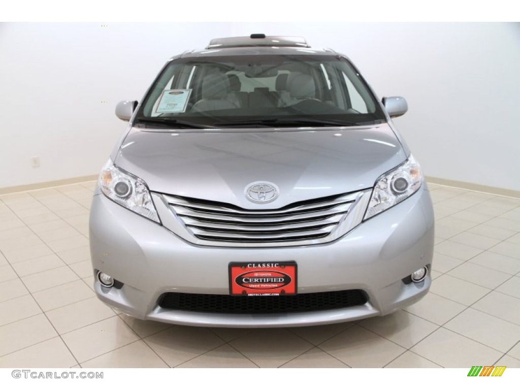 2011 Sienna Limited AWD - Silver Sky Metallic / Light Gray photo #2