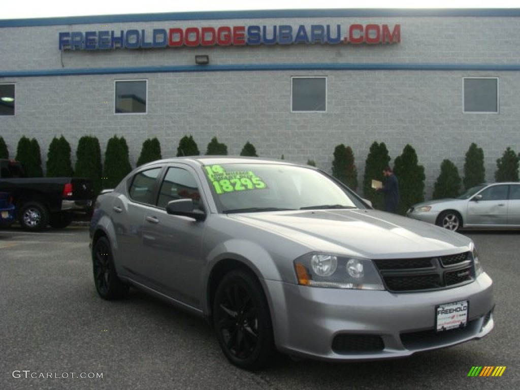 Billet Silver Metallic Dodge Avenger