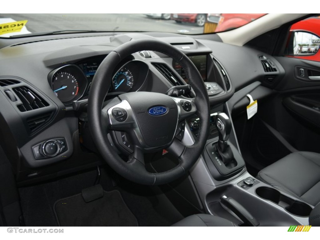 2014 Escape SE 2.0L EcoBoost - Sunset / Charcoal Black photo #7