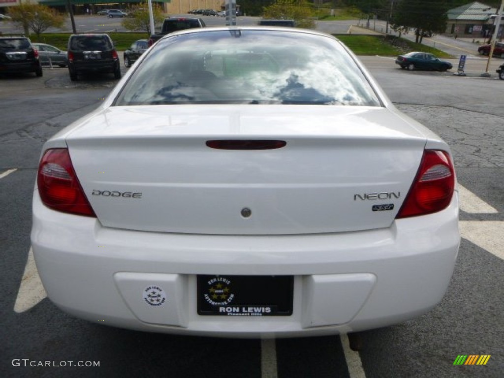 2004 Neon SXT - Stone White / Dark Slate Gray photo #4