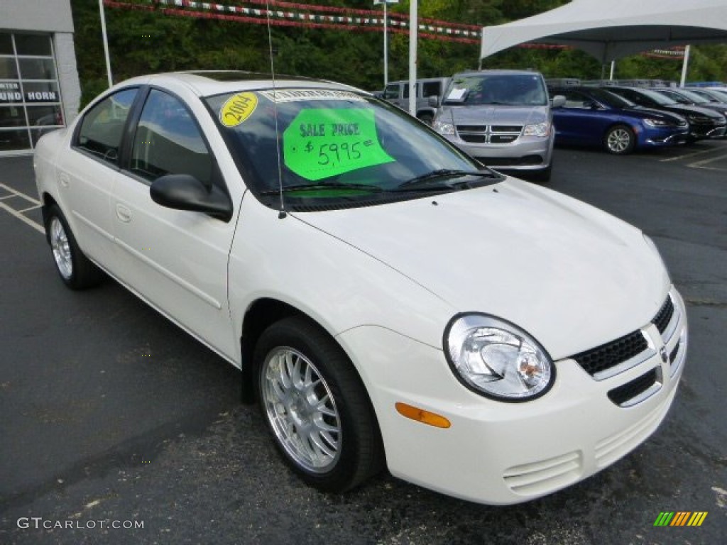 2004 Neon SXT - Stone White / Dark Slate Gray photo #7
