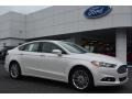 White Platinum - Fusion SE EcoBoost Photo No. 1