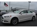 White Platinum - Fusion SE EcoBoost Photo No. 3