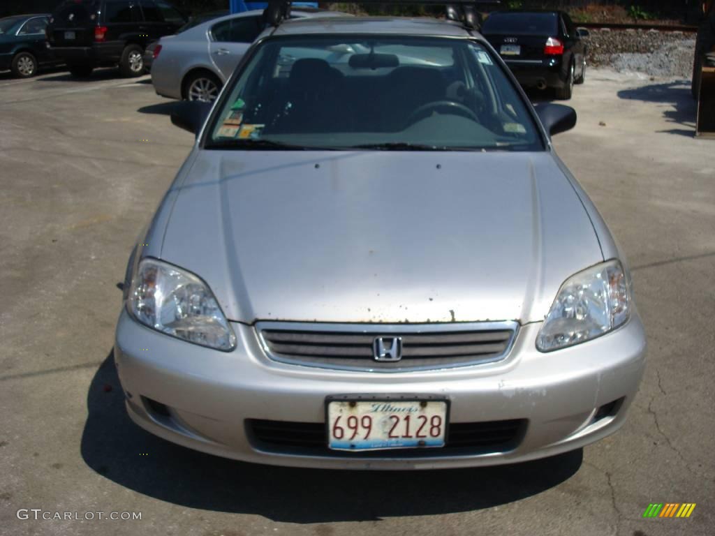 1999 Civic VP Sedan - Vogue Silver Metallic / Gray photo #3