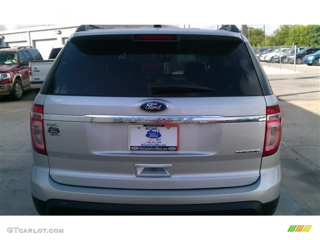 2015 Explorer FWD - Ingot Silver / Medium Light Stone photo #9