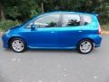 2007 Vivid Blue Pearl Honda Fit Sport  photo #2